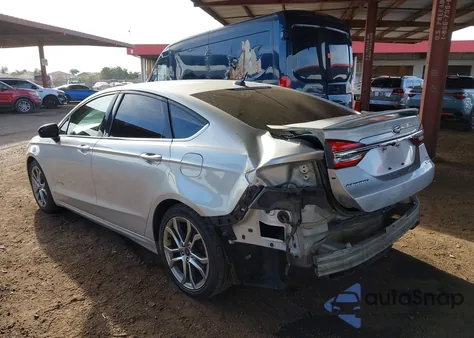 2017 Ford Fusion Hybrid Se from USA, damaged, VIN 3FA6P0LU4HR296341